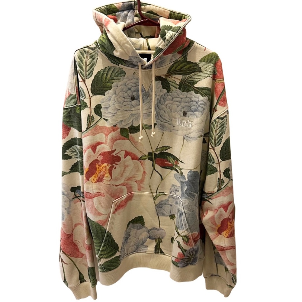 KITH Floral Print Hoodie